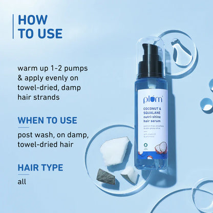 Plum Goodness Coconut & Peptides Soft Hair Routine 4 step combo