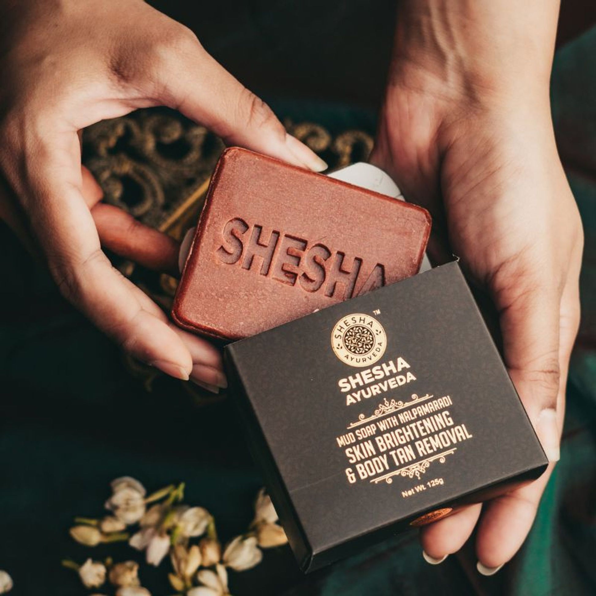 Shesha Ayurveda Mud Soap With Nalpamaradi