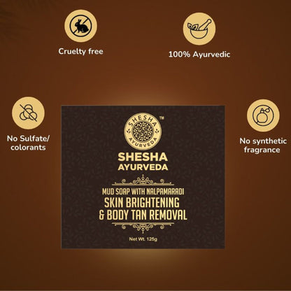 Shesha Ayurveda Mud Soap With Nalpamaradi