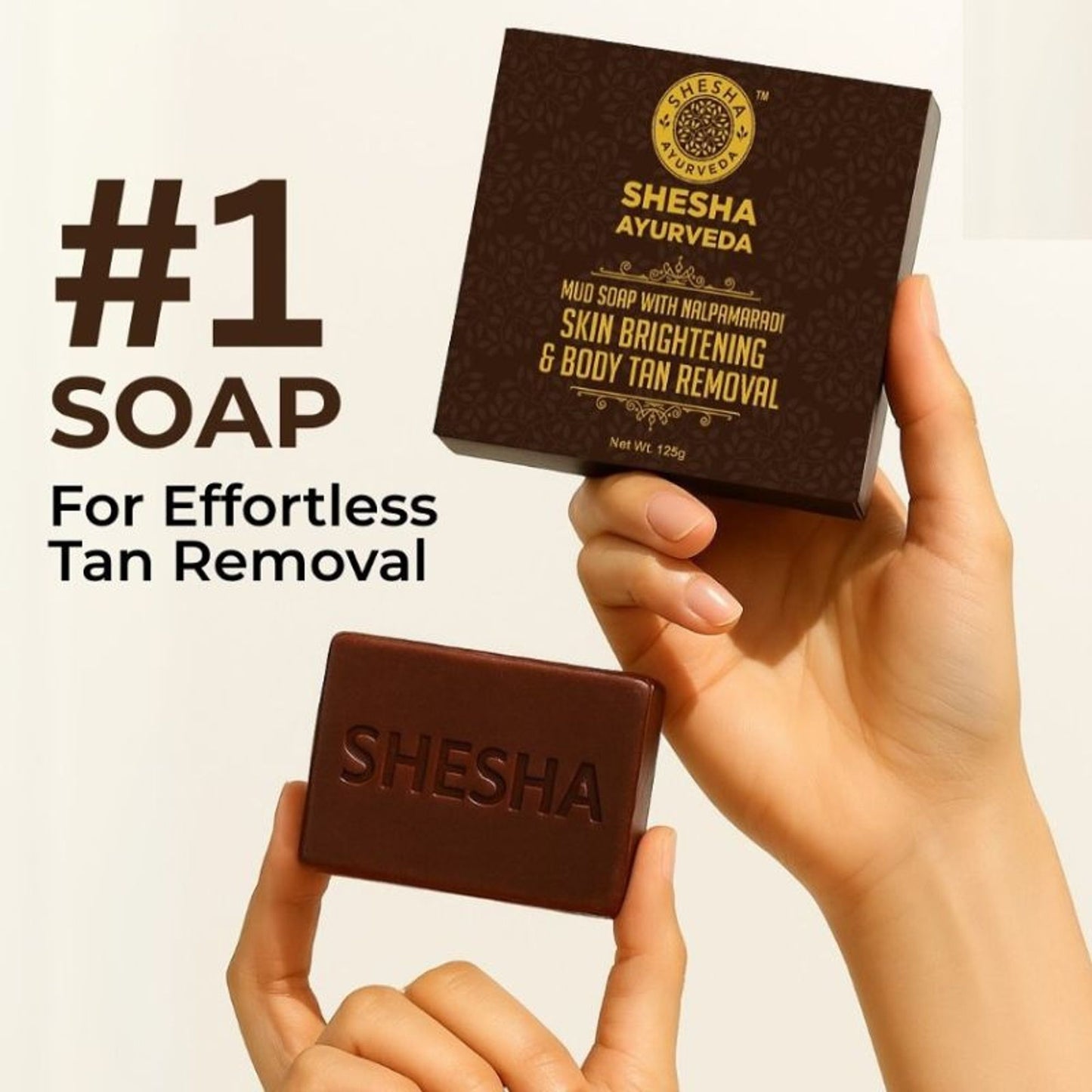 Shesha Ayurveda Mud Soap With Nalpamaradi