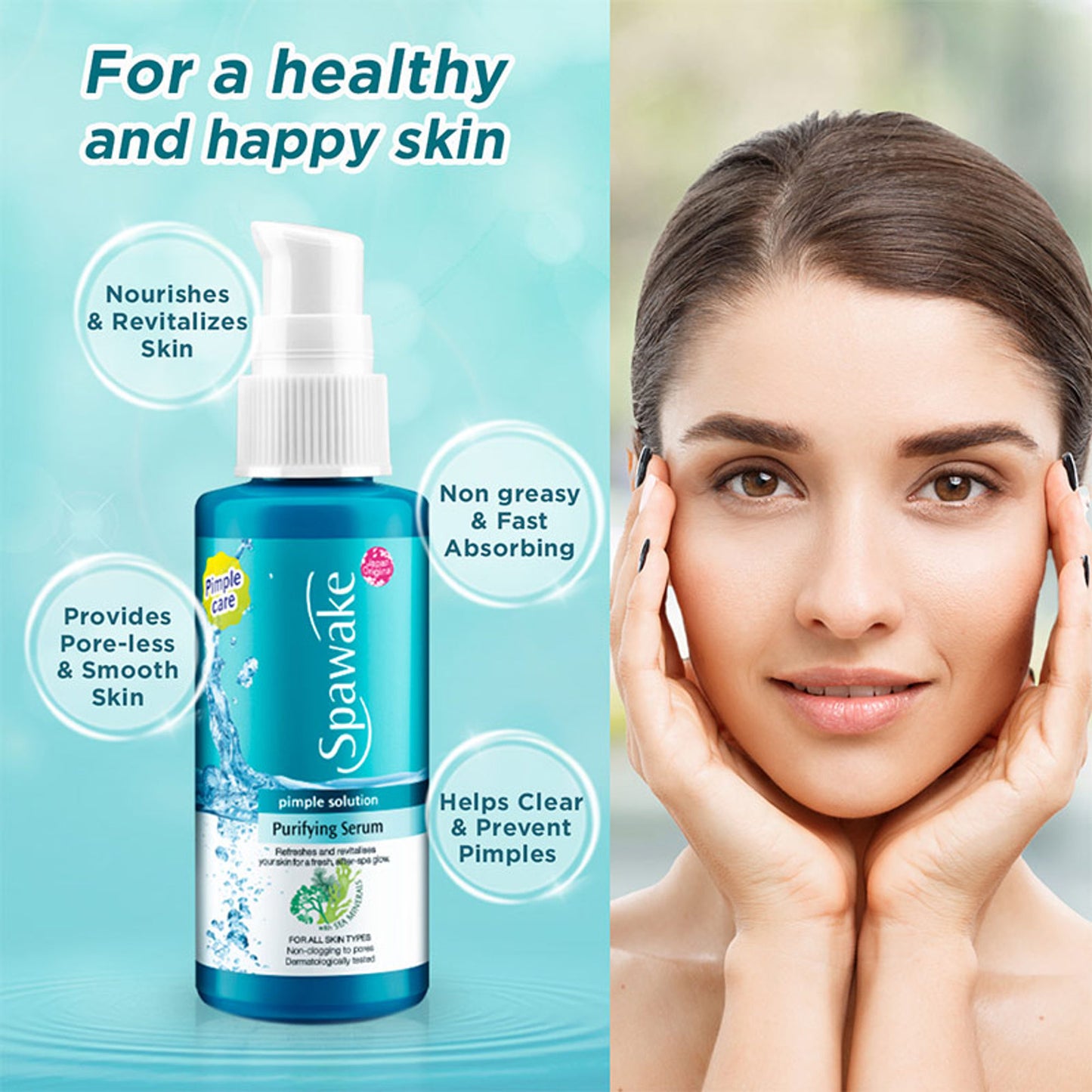 Spawake Pimple Solution Purifying Serum