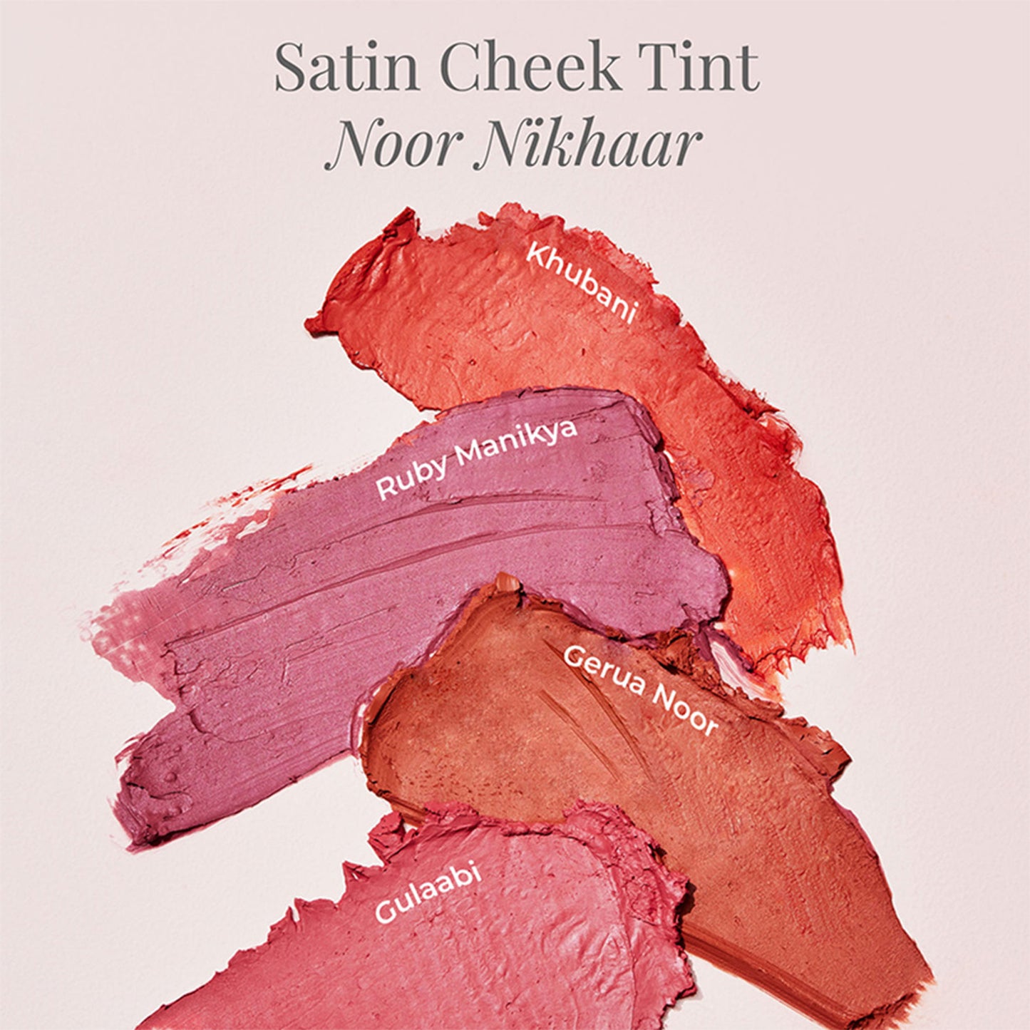 Forest Essentials Noor Nikhaar Satin Cheek Tint - Khubani