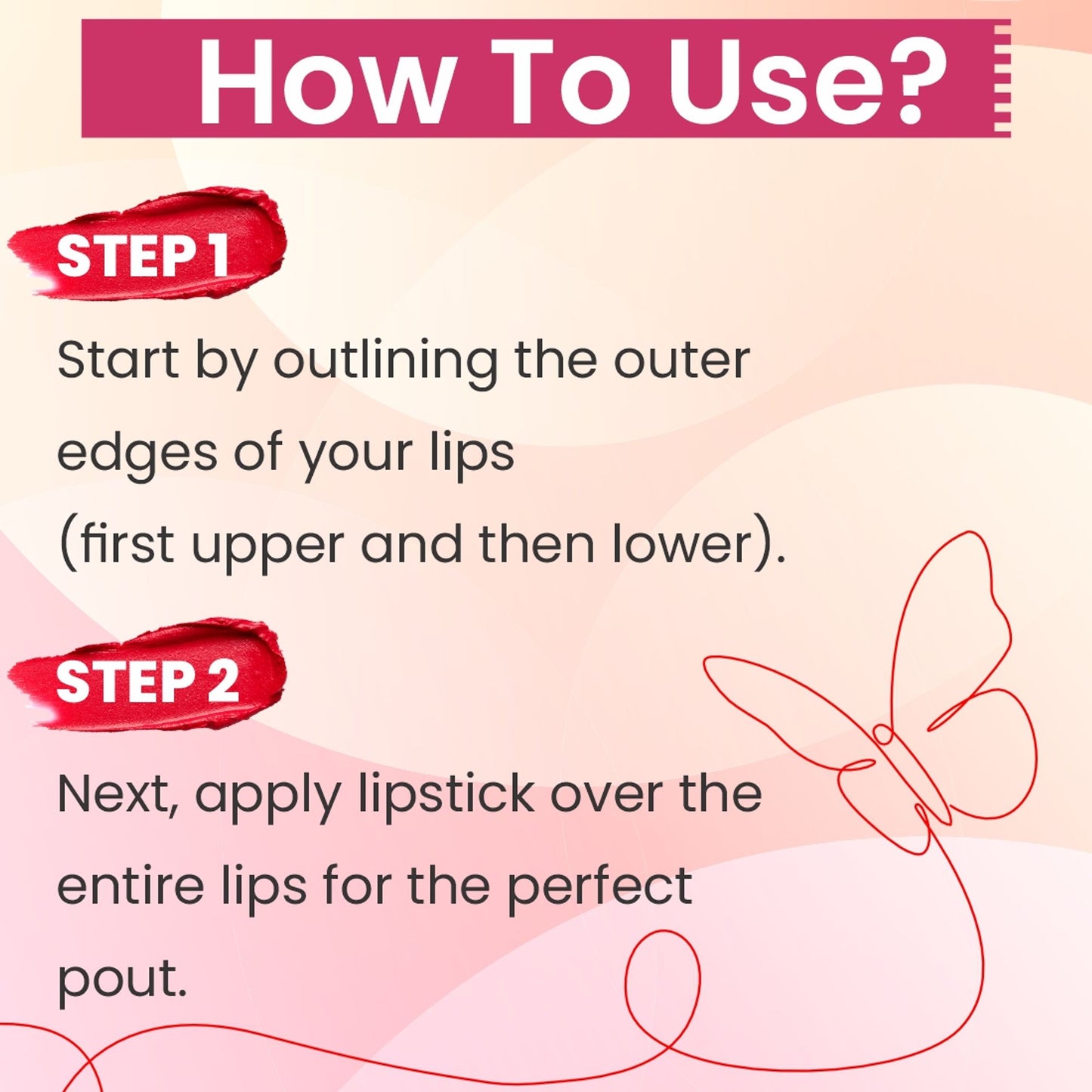 Matt look Velvet Smooth Non Transfer Lipstick - Ruby Woo