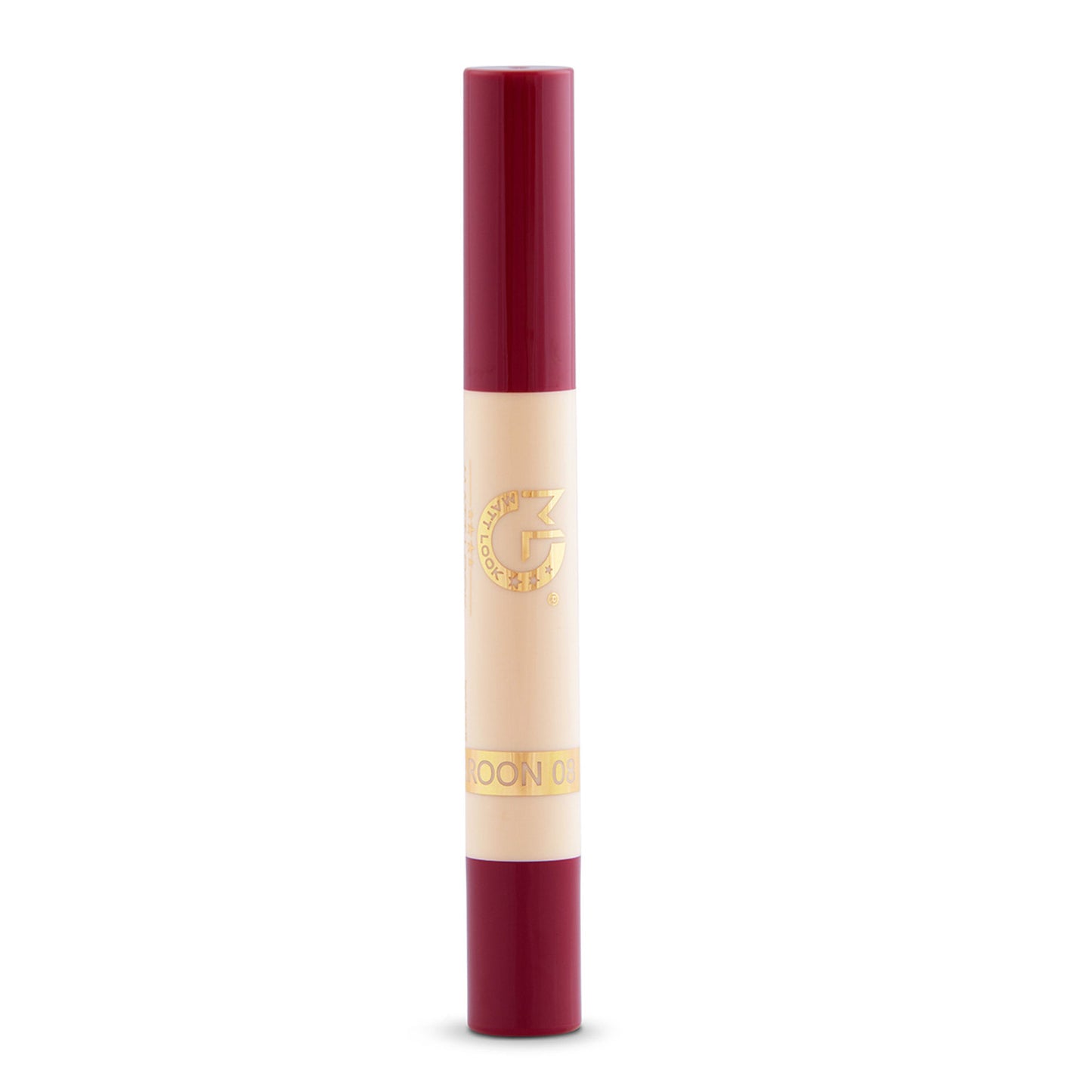 Matt look Velvet Smooth Non Transfer Lipstick - Cherry Maroon
