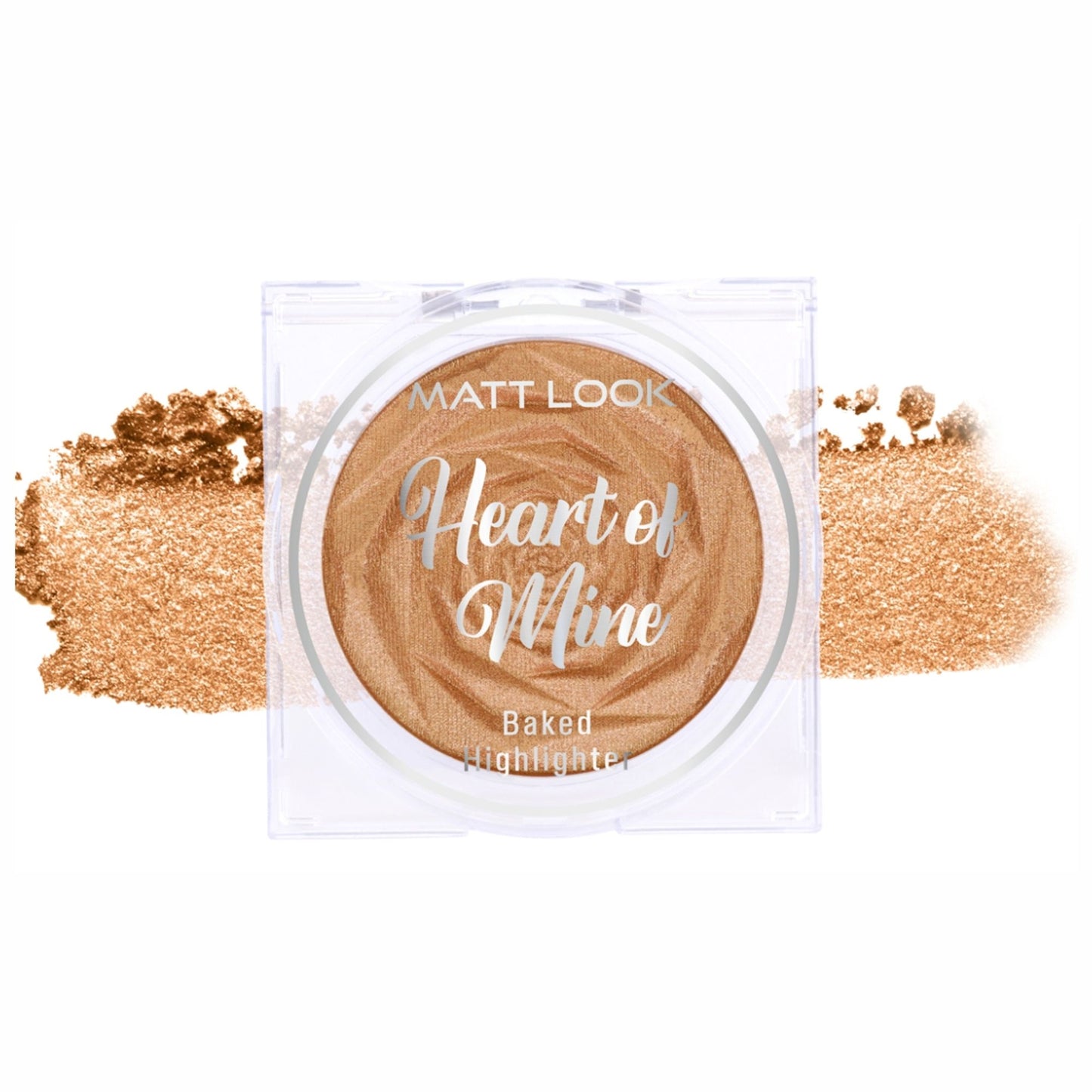 Matt look Heart Of Mine Baked Highlighter - 04 So Hollywood