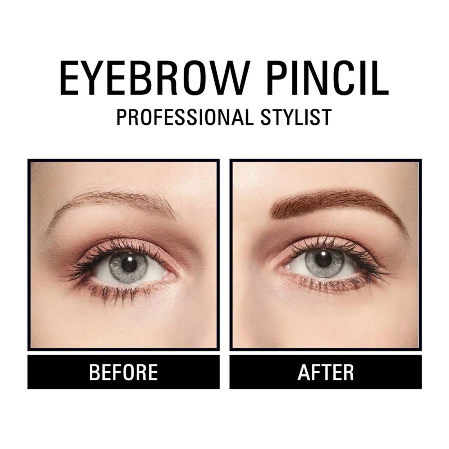 Matt look Long Lasting Formula Professional Stylist Eyebrow Pencil - 04 Coco Brown