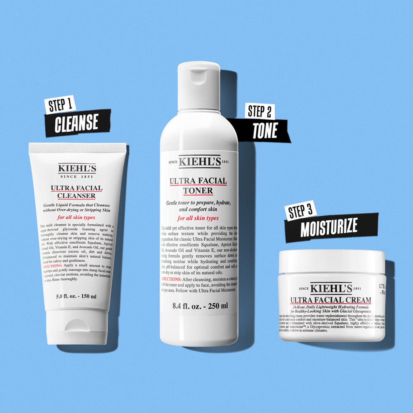 Kiehl's Ultra Facial Toner With Avocado Oil & Apricot Kernel Oil For Healthier-Looking Skin