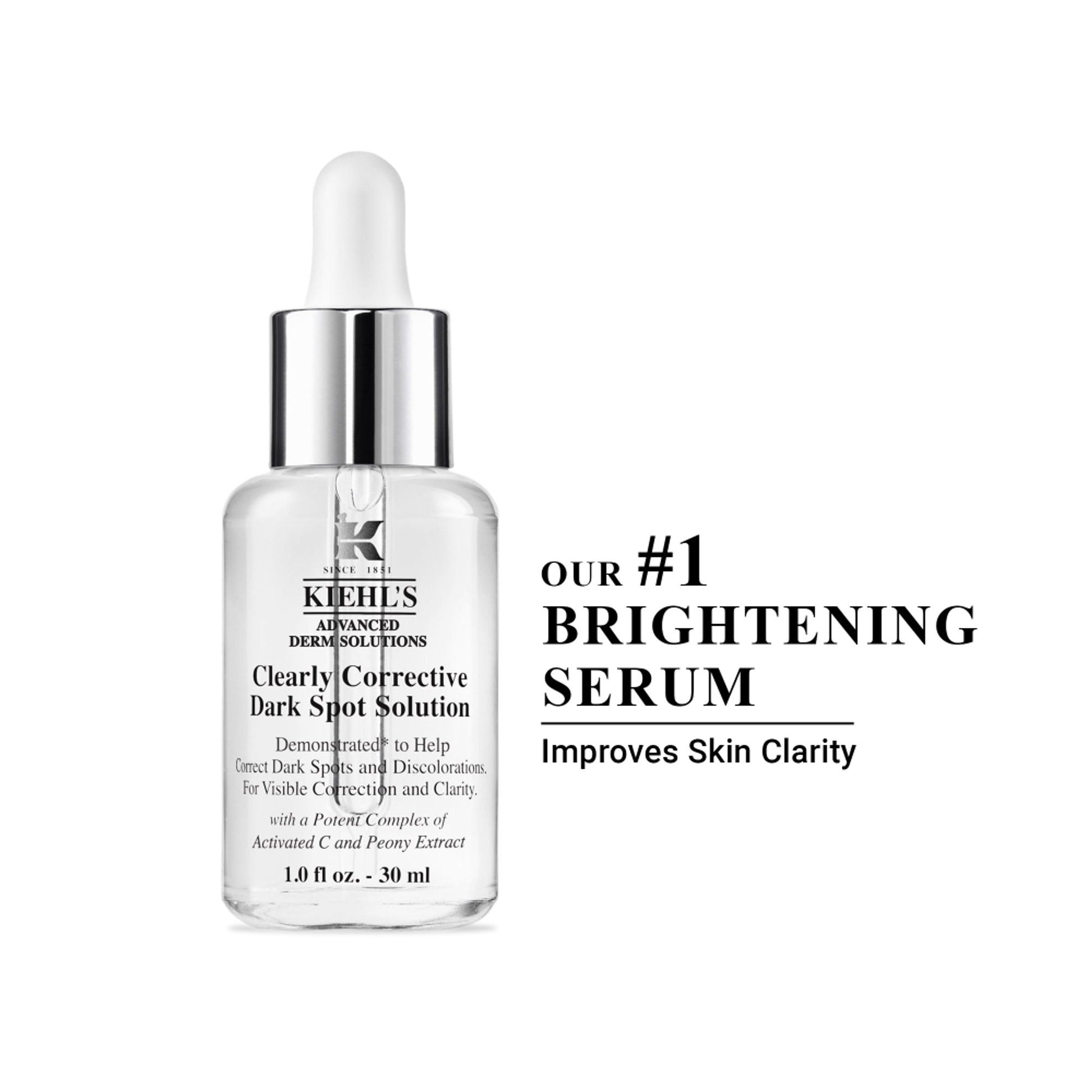 Kiehl's Clearly Corrective Dark Spot Solution With Activated C & Buffered Salicylic Acid