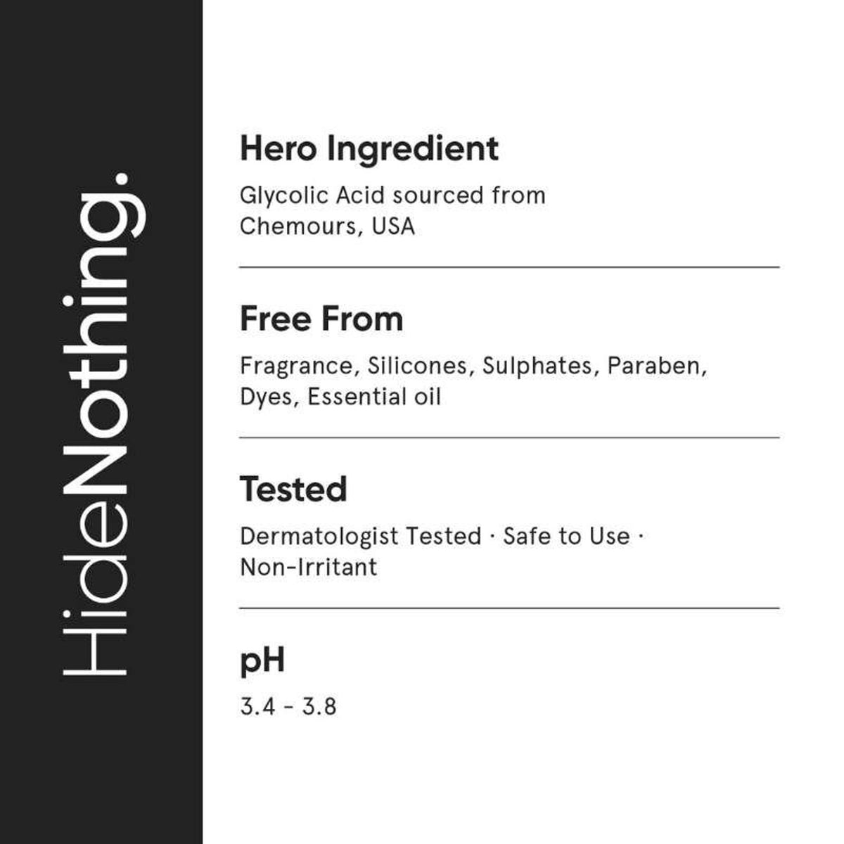 Minimalist 25% AHA + 5% PHA + 2% BHA Exfoliating Peel Solution For Instant Glow & Soft Skin
