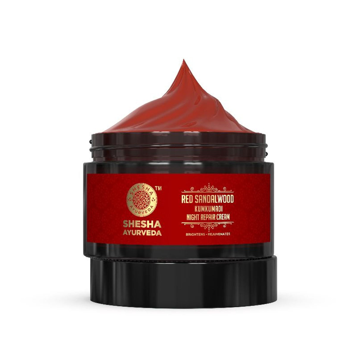 Shesha Ayurveda Red Sandalwood Skin Brightening & Night Repair Cream