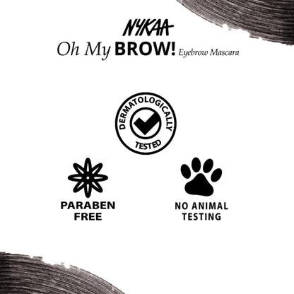 Nykaa Oh My Brow! Eyebrow Mascara - Sirius Brown