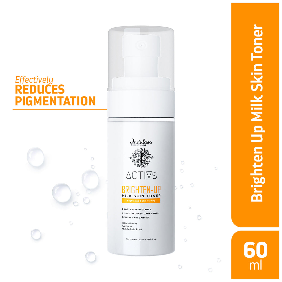 Indulgeo Essentials Brighten-Up Milk Skin Toner