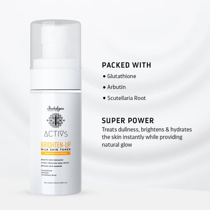 Indulgeo Essentials Brighten-Up Milk Skin Toner