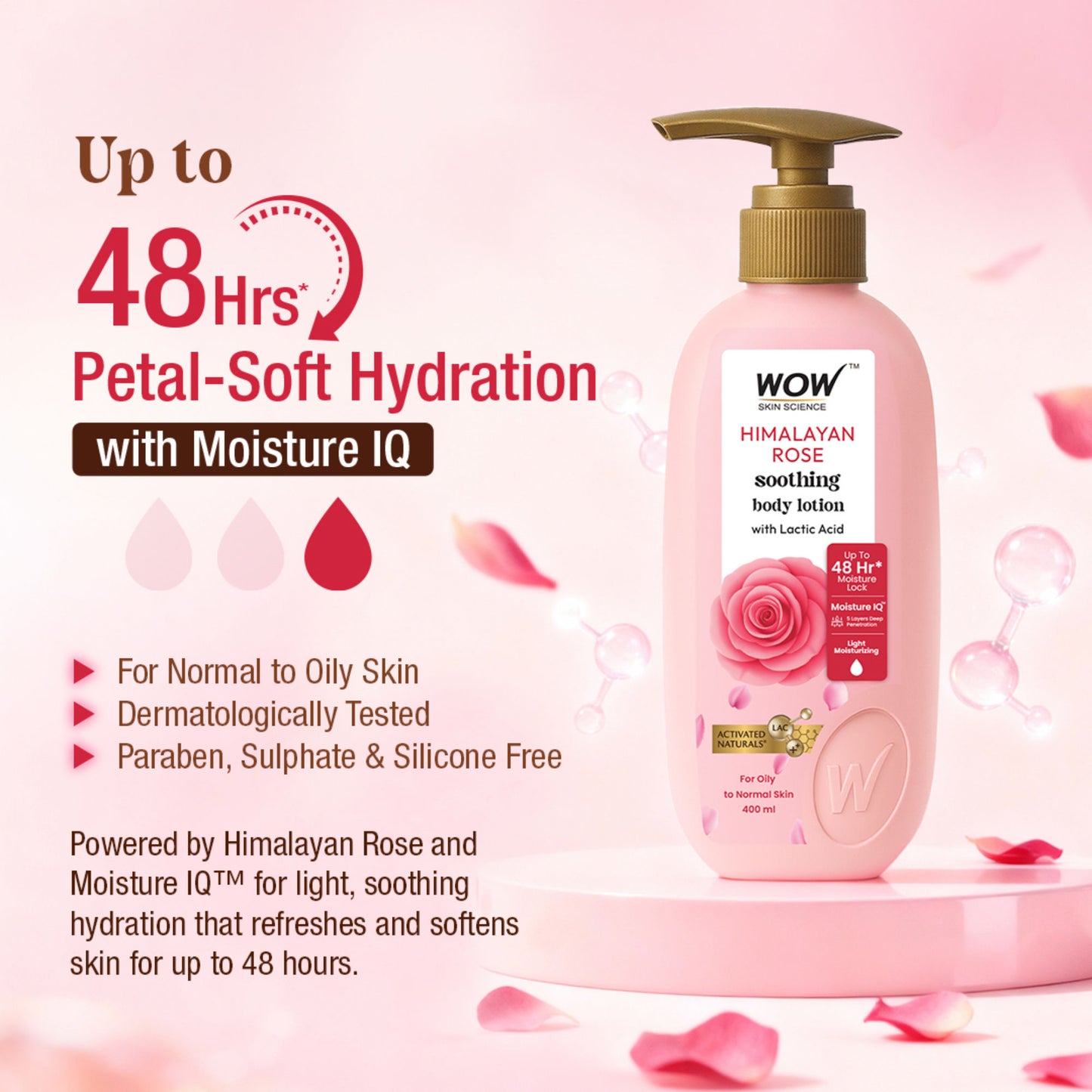 WOW Skin Science Himalayan Rose Body Lotion