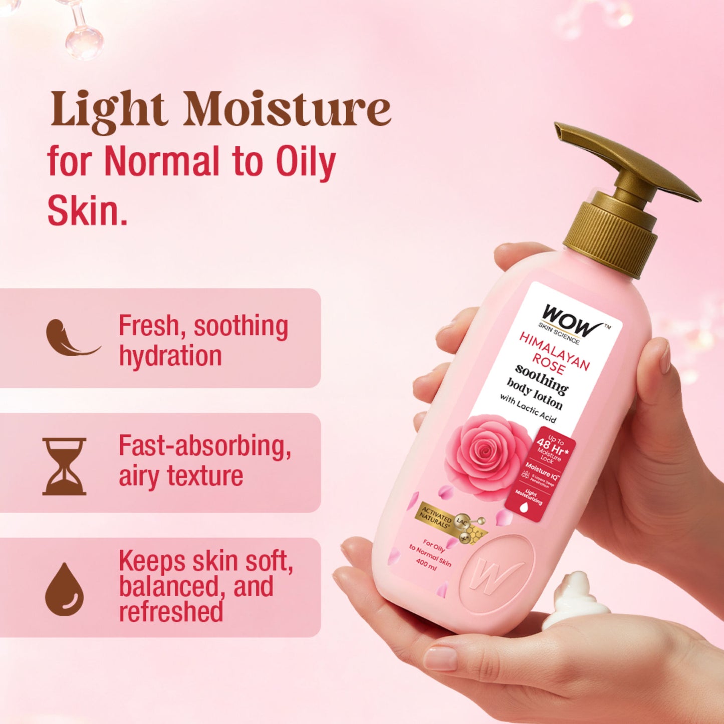 WOW Skin Science Himalayan Rose Body Lotion