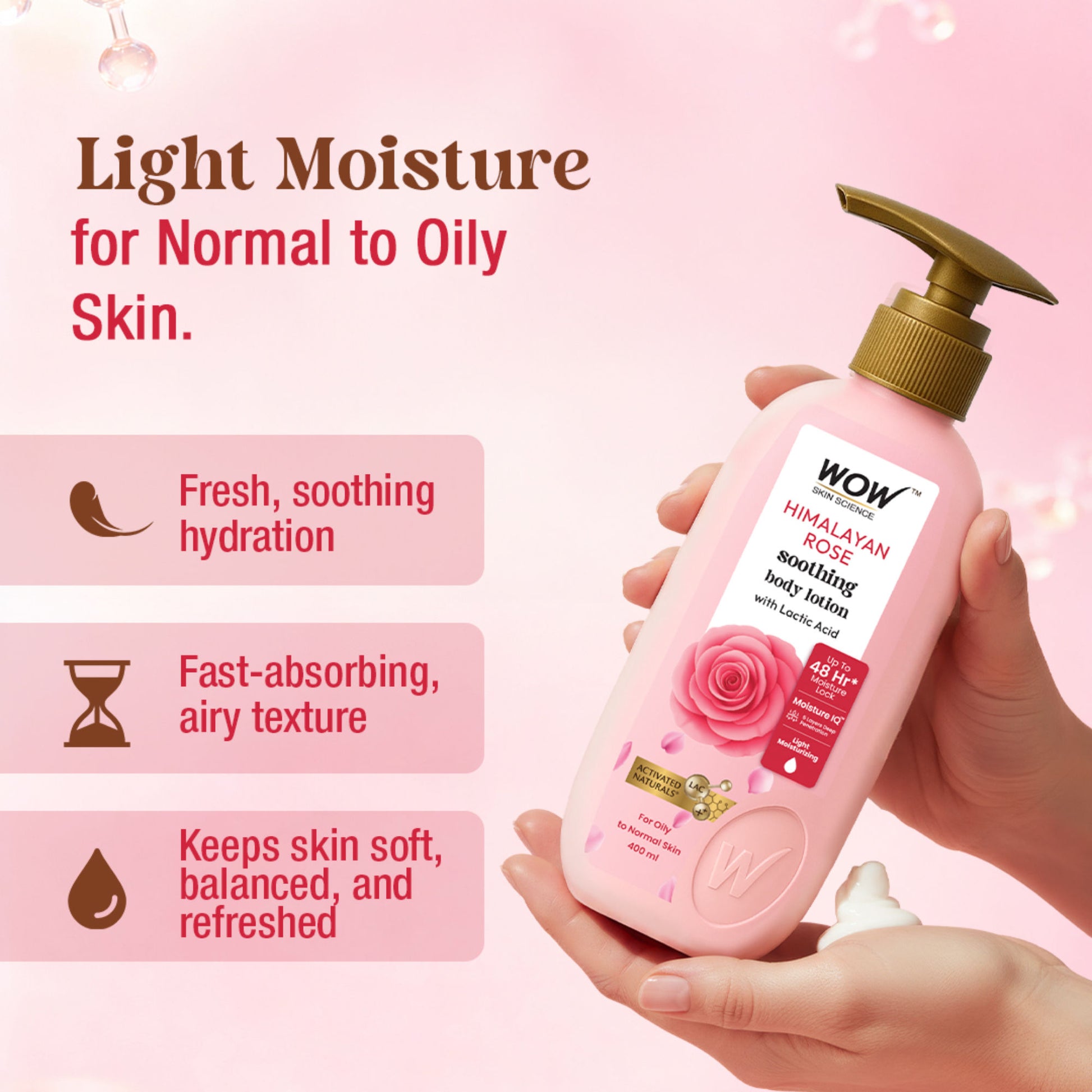 WOW Skin Science Himalayan Rose Body Lotion