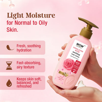 WOW Skin Science Himalayan Rose Body Lotion