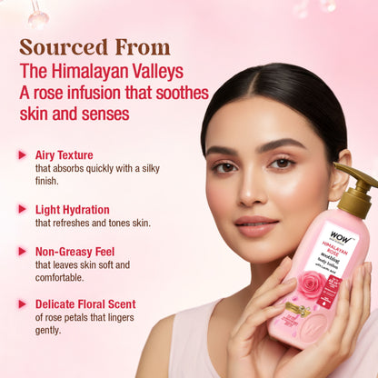 WOW Skin Science Himalayan Rose Body Lotion