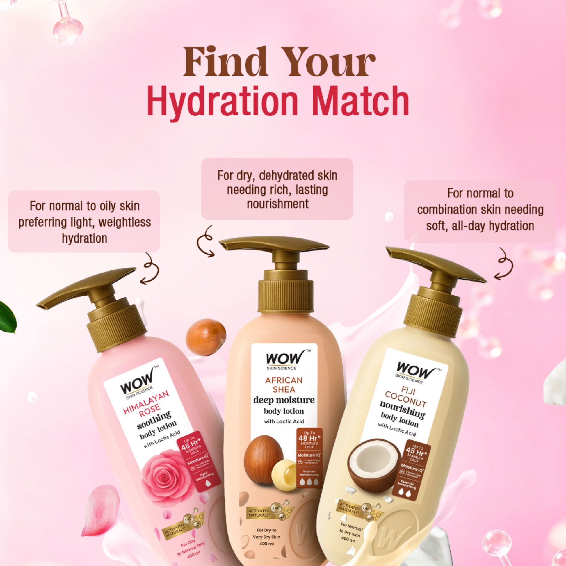 WOW Skin Science Himalayan Rose Body Lotion
