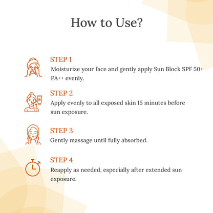 Kulsum's Kaya Kalp Sun Block SPF 50+ PA++ Face & Body Care