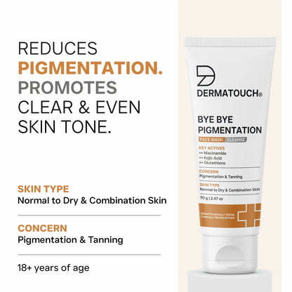 Dermatouch Bye Bye Pigmentation Face Wash