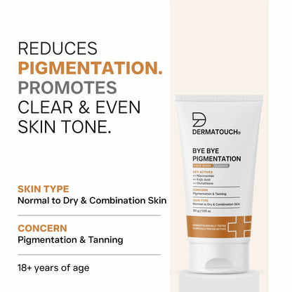 Dermatouch Bye Bye Pigmentation Face Wash For Men & Women