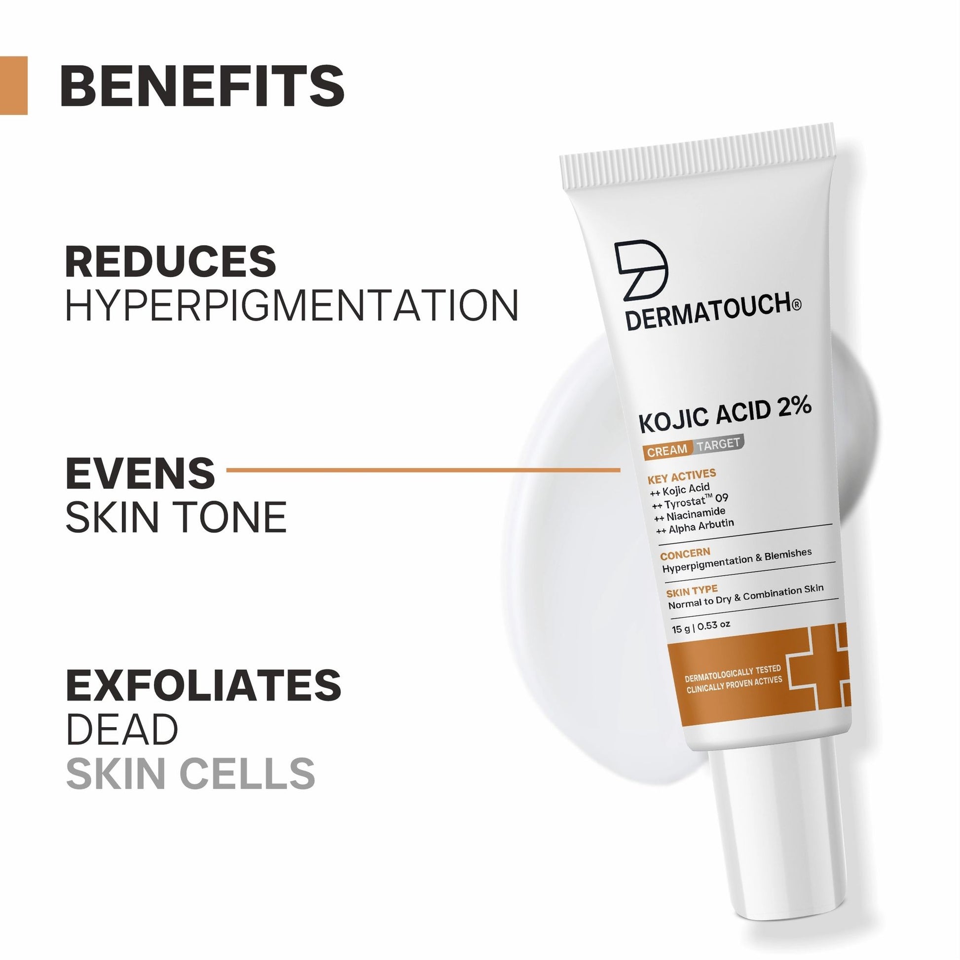 Dermatouch Kojic Acid 2% Cream