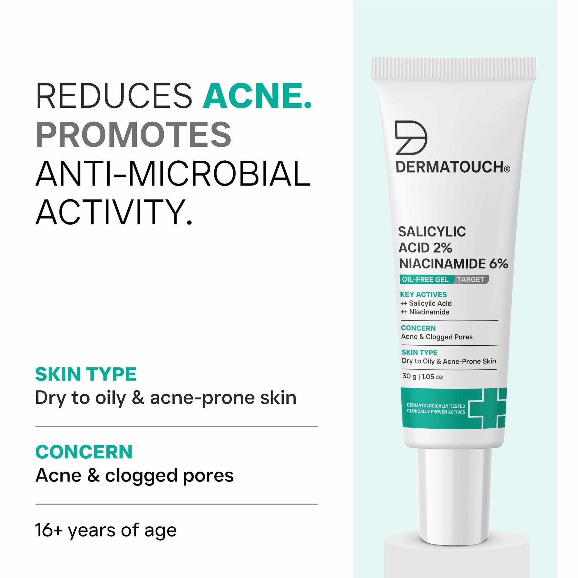 Dermatouch Salicylic Acid 2% Niacinamide 6% - Pack Of 2