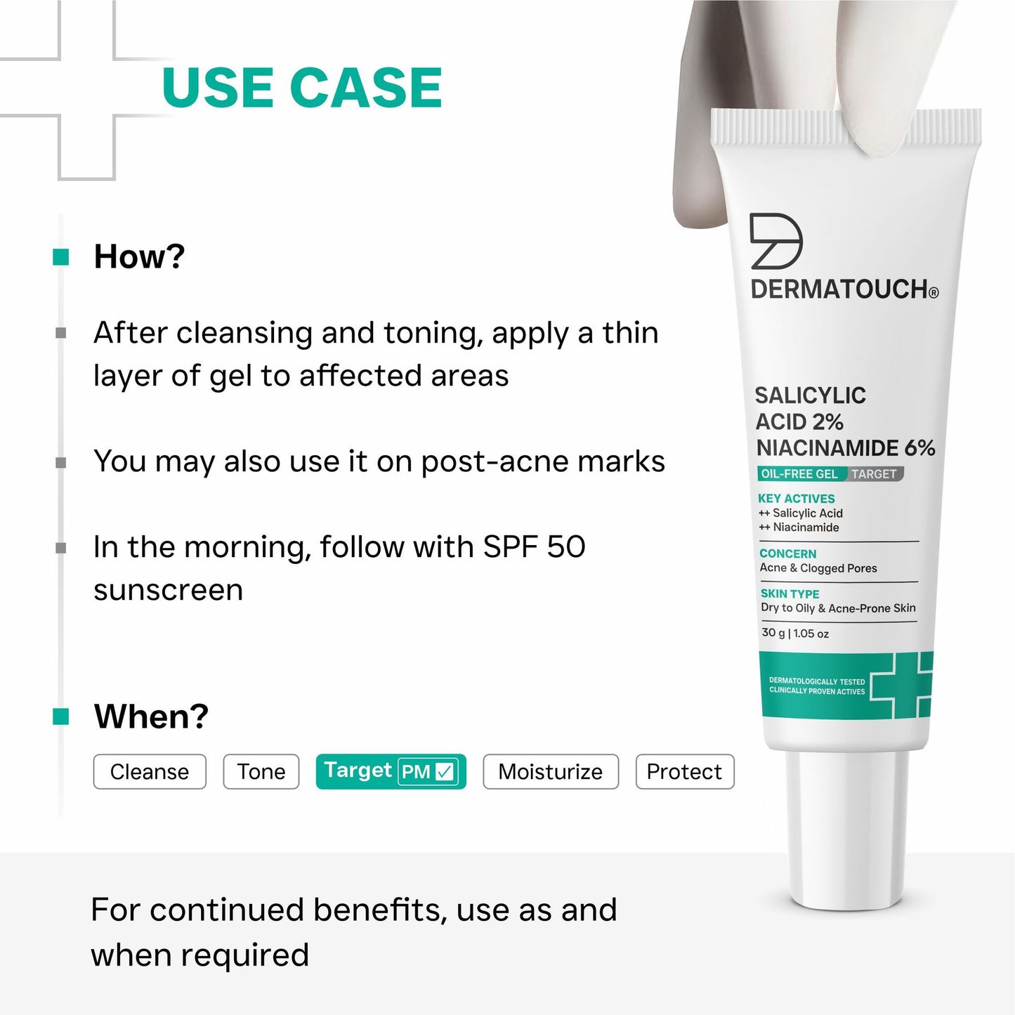 Dermatouch Salicylic Acid 2% Niacinamide 6% - Pack Of 2