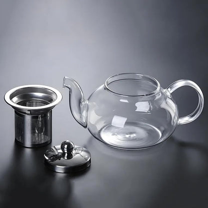 Jinelza Borosilicate Glass Teapot 650ML