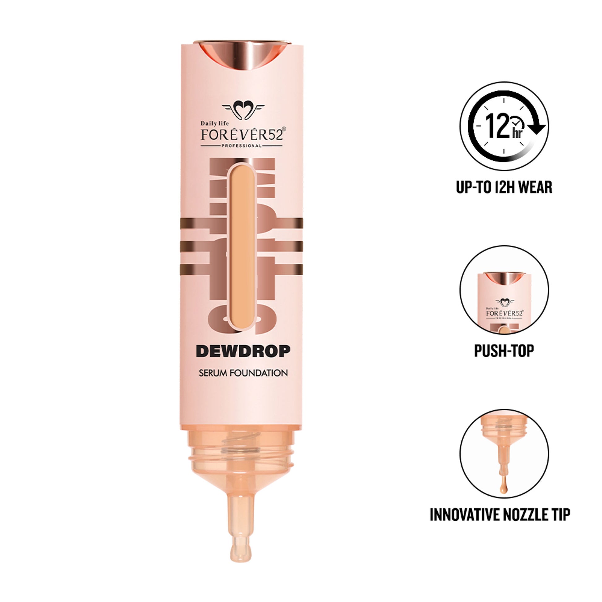 Daily Life Forever52 Dewdrop Serum Foundation - Light Medium