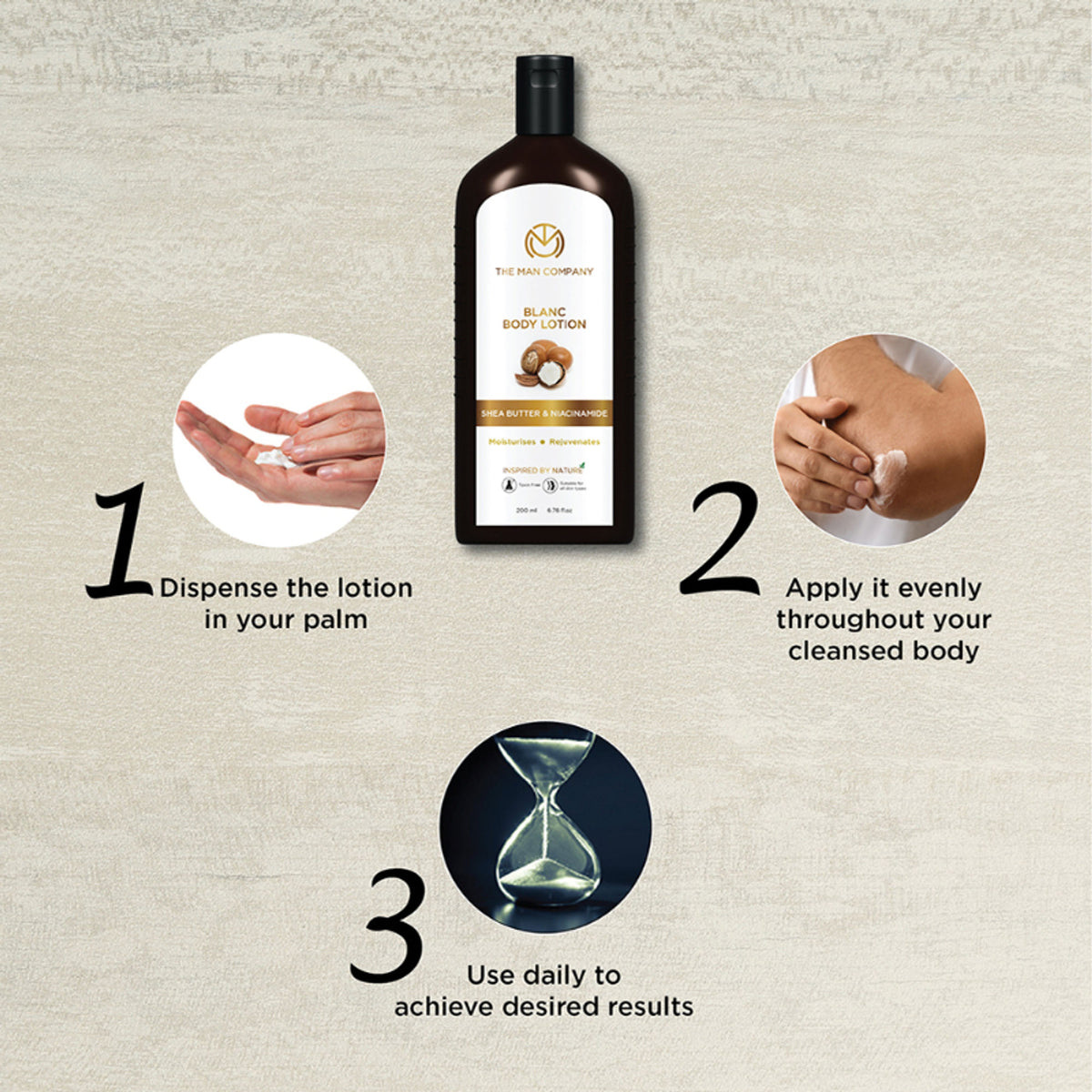 The Man Company Blanc Body Lotion For Men