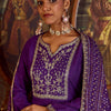 Dhiyona IE Women Embroidered Empire Kurta with Trousers & With Dupatta