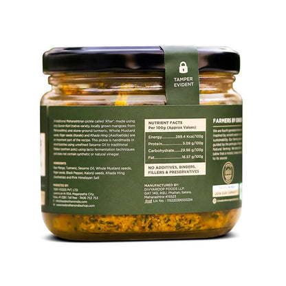 Two Brothers Organic Farms Raw Mango Pickle - Indyancart