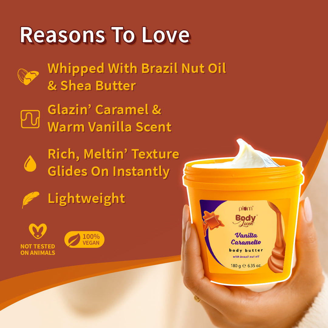 Plum Goodness Vanilla Caramello Body Butter by BodyLovin'