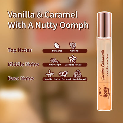 Plum Goodness Vanilla Duo Long Lasting Perfume Gift Set by BodyLovin'