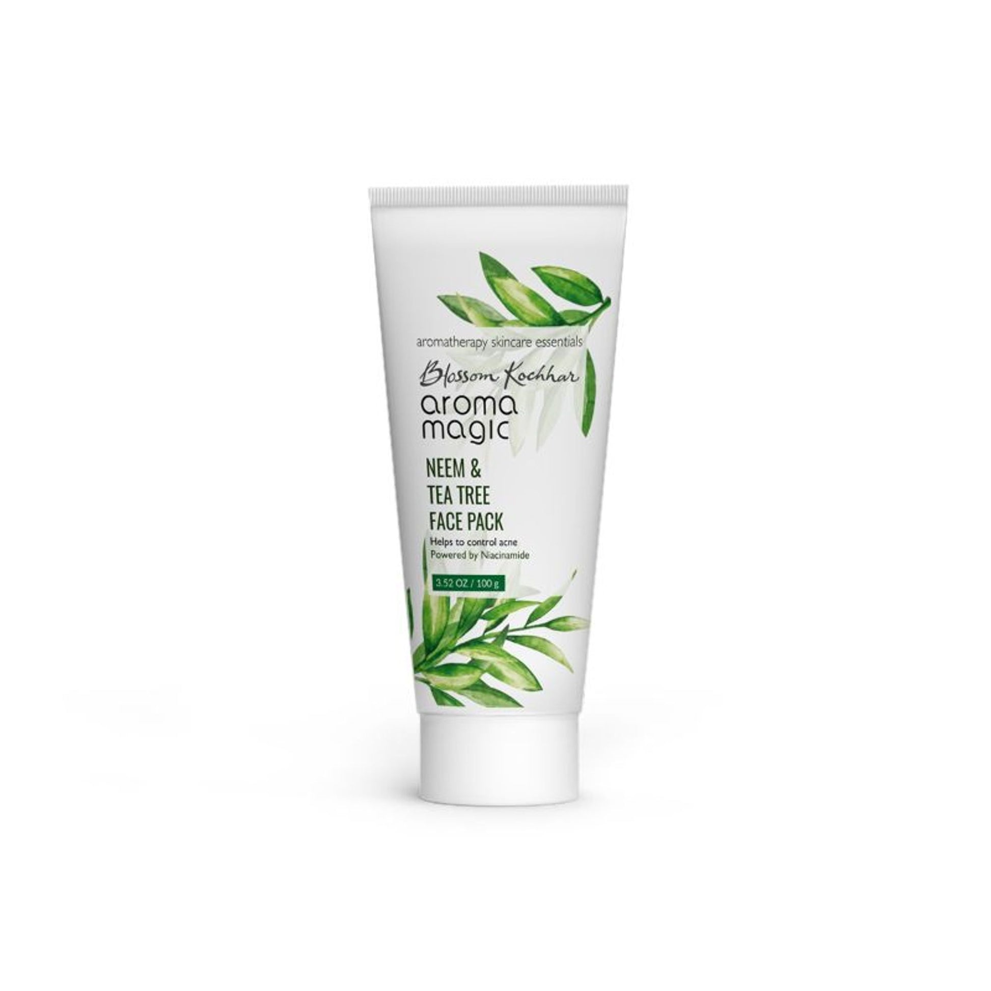 Aroma Magic Neem & Tea Tree Face Pack Powered By Niacinamide