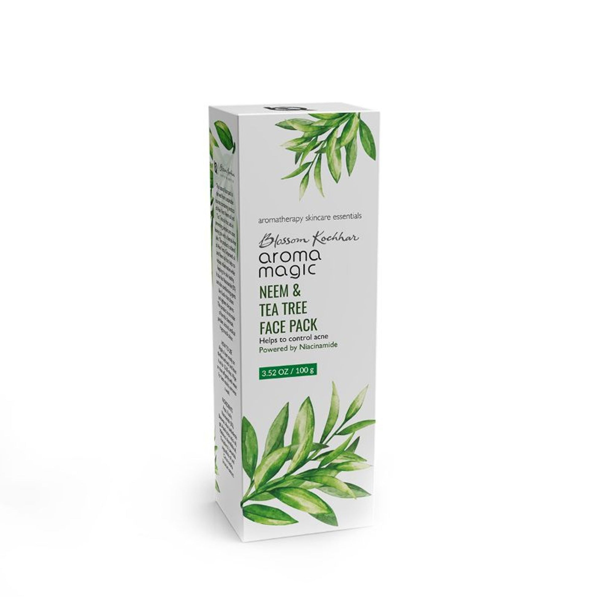 Aroma Magic Neem & Tea Tree Face Pack Powered By Niacinamide