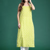 Dhiyona IE Chevron Printed Pure Cotton Kurta