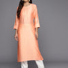 Dhiyona IE Women Striped Liva Kurta