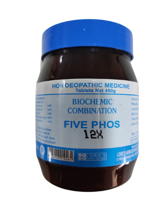 Lord's Homeopathy Five Phos Biocombination Tablets