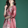 Dhiyona IE Floral Printed Kurta with Trousers & Dupatta
