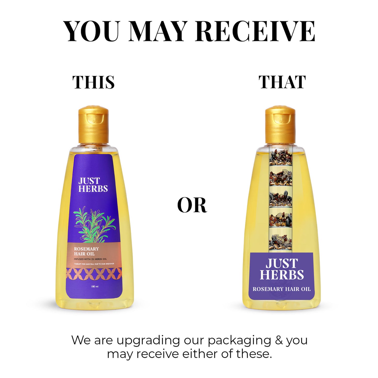 Just Herbs Rosemary Hair Oil