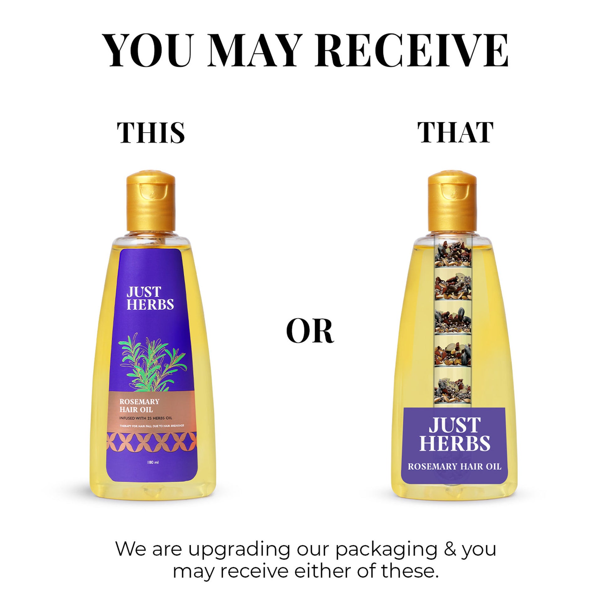 Just Herbs Rosemary Hair Oil