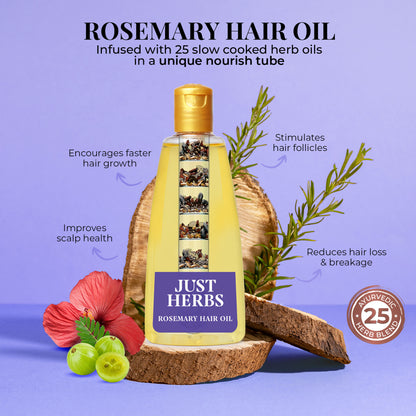Just Herbs Rosemary Hair Oil