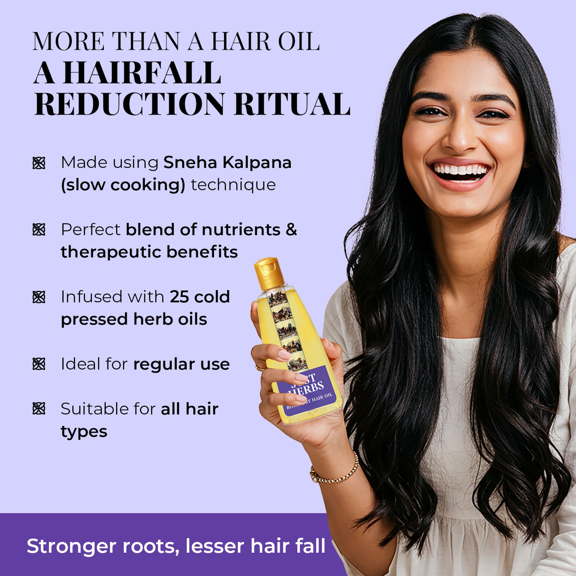 Just Herbs Rosemary Hair Oil