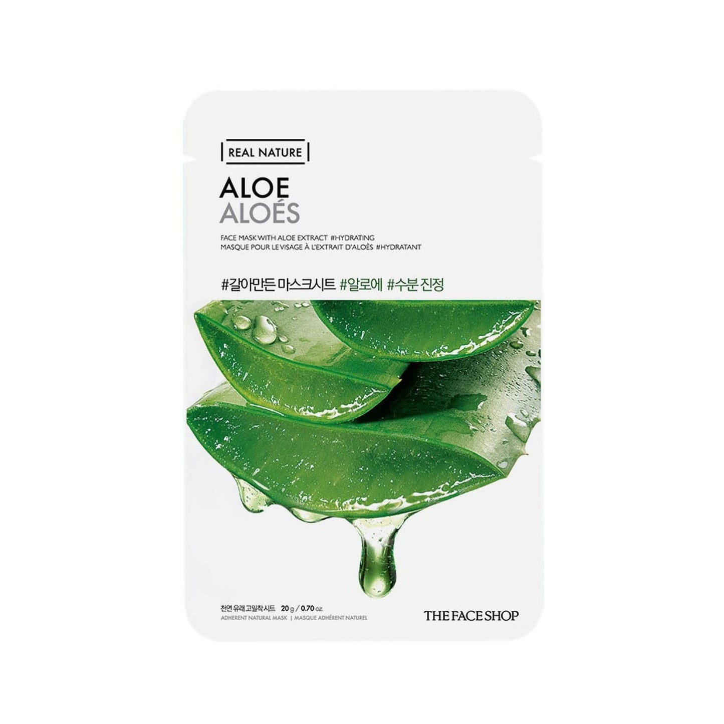 The Face Shop Real Nature Face Mask - Aloe