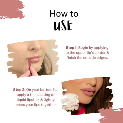 Love Earth Liquid Mousse Lipstick - Manhattan