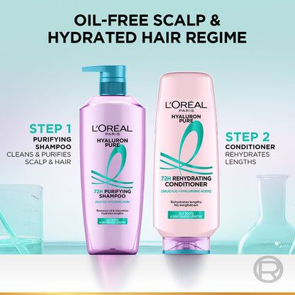 L'Oreal Paris Hyaluron Pure 72H Rehydrating Conditioner