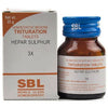 SBL Homeopathy Hepar Sulphur Trituration Tablets